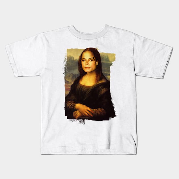 Mona Lisa Kids T-Shirt by Toby Wilkinson